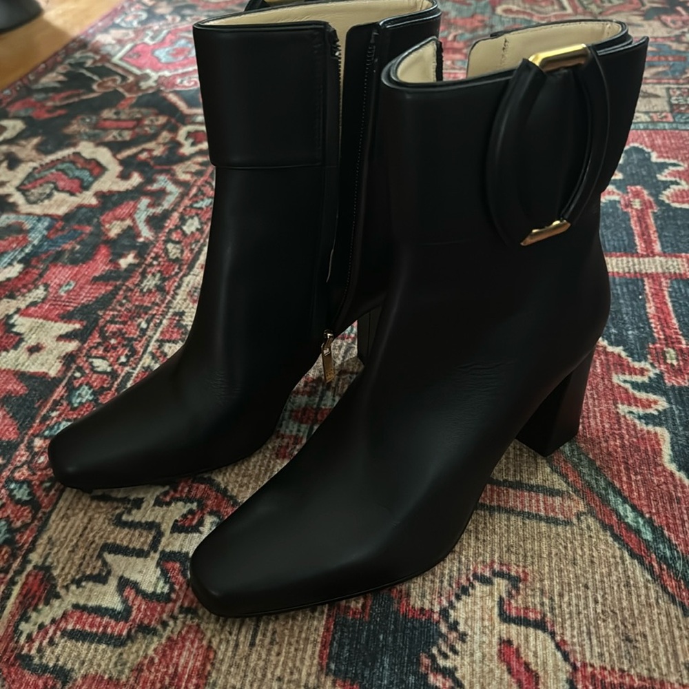 Brand New Banana Republic Boots with Buckle, Size 7.5